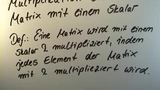 Mathe für Wiwis - Matrizen