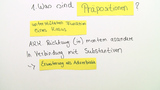 Präpositionen mit dem Ablativ
