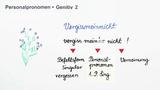 Personalpronomen - Genitiv Teil 2