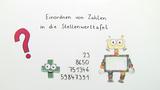 Ziffern und Stellenwerte Übung