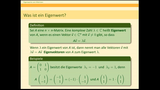 Eigenwerte - Definition und Berechnung