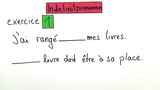 Die Indefinitpronomen tout und chaque - Übungsvideo