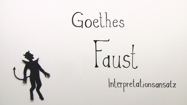 Goethe Faust Tragödie Erster Teil Studierzimmer Vers 1867 „Faust. Der Tragödie erster Teil“ – Interpretationsansatz (Goethe