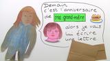Brief an meine Oma - Écrire une lettre à ma grand-mère