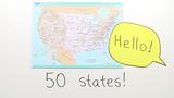 The 50 States of the USA