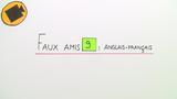 Faux amis 9: anglais-français
