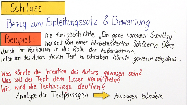 einen erzähltext interpretieren u2013 in 4 minuten erklärt Die Küchenuhr Interpretation Schluss ~ einen erzähltext interpretieren u2013 in 4 minuten erklärt