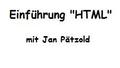 HTML Seiten Grundaufbau