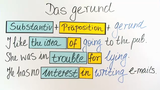 Das Gerund nach Präpositionen
