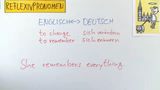 Reflexivpronomen und Reziprokpronomen