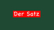 Der Satz