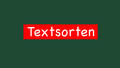 Textsorten