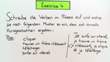 Übungen zum Präsens - Teil 2