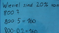 Wiederholung: Prozente