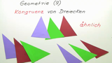 Geometrie (9) Kongruenz von Dreiecken