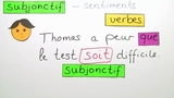 Der Gebrauch des Subjonctif: Gefühlsausdrücke Der Gebrauch des Subjonctif: Gefühlsausdrücke