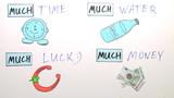 Mengenangaben: much, many, a lot of