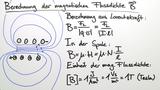 Der magnetische Fluss und die magnetische Flussdichte