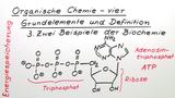 Organische Chemie - vier Grundelemente und Definition