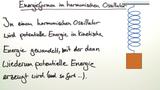 Energie eines harmonischen Oszillators