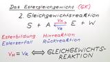 Das Estergleichgewicht (GK)