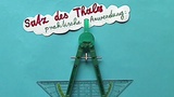 Satz des Thales. Konstruktion einer gemeinsamen Tangente von zwei Kreisen. Aufgabe 2