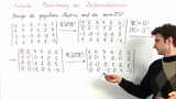 Kap1 Aufgabe 1: Berechnung der normierten Zeilenstufenform