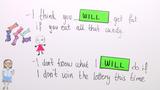 Will and to be going to - Übungsvideo