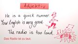 Adjektive und Adverbien im Englischen