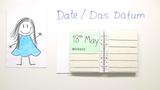 Das Datum / Date - Lernvideo