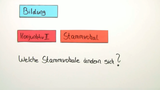 Vom Indikativ zum Konjunktiv (Übungsvideo) Vom Indikativ zum Konjunktiv (Übungsvideo)