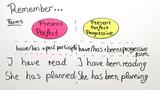 Present Perfect und Present Perfect Progressive