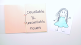Zählbare und nicht zählbare Substantive / Countable and uncountable nouns - Lernvideo