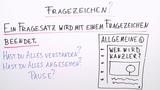 Einführung Satzzeichen und das Satzende