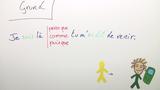 Die unterordnenden Konjunktionen: comme, quand, parce que...