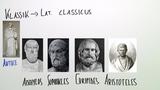 Klassisches Drama