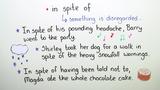 Complex prepositions