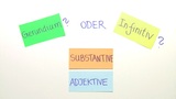 Gerund and infinitive following nouns and adjectives - practice video