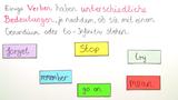 Gerund und Infinitiv: Bedeutungsunterschied