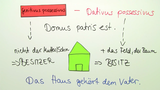 Genitivus possessivus