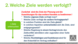 VR 2.2.5 Welche Ziele könnte man beispielsweise bei der Vertragsplanung verfolgen?