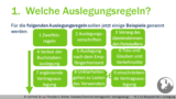 VR 2.3.6 Wie legt das Vertragsrecht z.B. Verträge mit Lücken aus? Teil 1