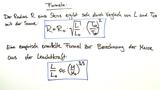 Masse, Radius und Dichte eines Sterns