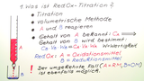 Volumetrie III (Redoxtitration)