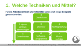 VR 2.3.9 Welche Arbeitstechniken dienen z.B. der guten Vertragsgestaltung Teil 4