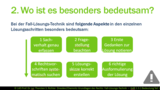 GdR 1 3 1 Welche Bedeutung hat eine gute Fall-Lösungs-Technik? Teil 1