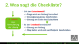 GdR 1 4 6 Wie geht man systematisch bei der Fall-Lösungs-Technik vor? – Teil 6 Ausformulierung