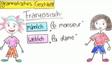 Das grammatische Geschlecht von Substantiven