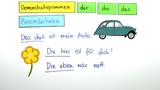 Demonstrativpronomen - Ein Überblick