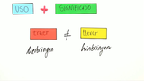 Traer und llevar